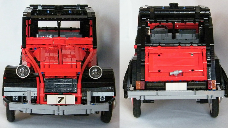 Illustration for article titled This Lego Citroën 2CV Is Nearly As Sophisticated As An Actual 2CV